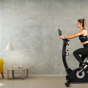 Toorx Fitness Bici da Camera Brx-300 Hrc Cyclette Elettromagnetica Toorx Linea Chrono Line Con Ricevitore Wireless Iconsole + App Compatibile Zwift - Volano 14 Kg - Peso Utente 150 Kg Gym Bike