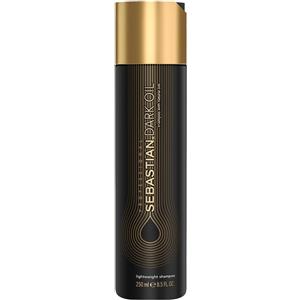 Sebastian Professional Dark Oil Shampoo 250ml - Shampoo leggero con olio di jojoba e argan per capelli morbidi e lucenti
