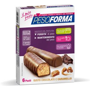 NUTRITION & SANTE' ITALIA SpA PESOFORMA BARRETTA CIOCCOLATO CARAMELLO 12 X 31 G