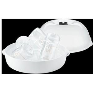 NUK Micro Express Plus - Sterilizzatore Microonde (fino a 4 biberon) in 4 minuti