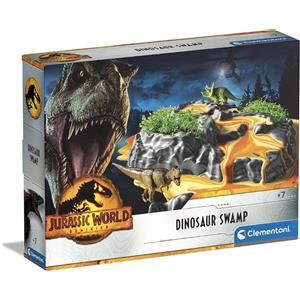 Clementoni - Gioco Scientifico Jurassic World 3 Dominion - Palude Dei Dinosauri per Bambini di 7 Anni, Multicolore e Made in Italy