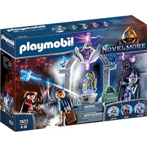 Playmobil Novelmore 70223 - Tempio della Magica Armatura con Portale del Tempo e Effetti Luminosi, Set da Gioco per Bambini dagli 8 Anni