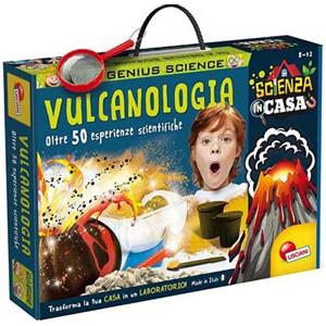 Lisciani Giochi - I'm a Genius Scienza in Casa Vulcanologia: Kit Scientifico con Modellino di Vulcano e Oltre 50 Esperienze Scientifiche