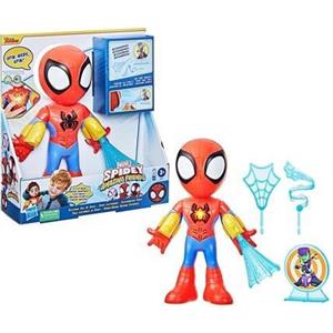 Hasbro Marvel Spidey e I Suoi Fantastici Amici - Action Figure Elettronica da 25 cm con Luci, Suoni e 3 Accessori per Bambini dai 3 Anni