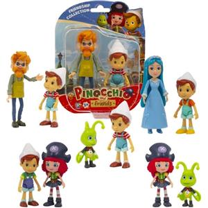 Giochi Preziosi Pinocchio Personaggi Articolati 2pz Assortiti - Altezza 9 cm
