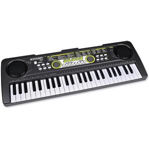 I COM S.P.A. Tastiera Digitale Bontempi 49 Tasti con Funzioni Didattiche, USB e 100 Suoni