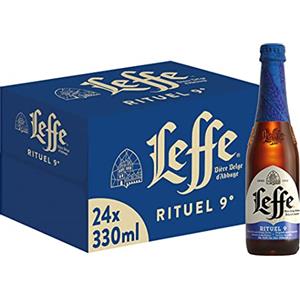 Leffe Rituel 9 Birra d'Abbazia, Bottiglia - Pacco da 24 x 330 ml
