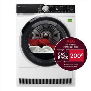 Aeg - Asciugatrice Xtr9hbga9ya 9 Kg Classe A-bianco