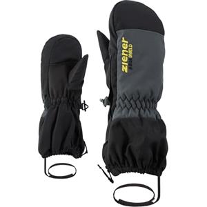 Ziener Baby LEVI AS MINIS - Guanti da sci/sport invernali, impermeabili, traspiranti, 86 cm, colore: Nero