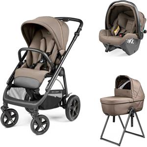 Peg Perego - Trio Veloce TC New Con Culla Belvedere + Primo Viaggio SLK R129 True Black