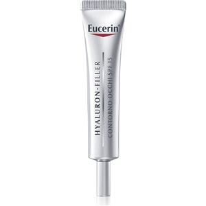 Eucerin Hyaluron-Filler Crema Contorno Occhi 15ml - Trattamento Antirughe con SPF15 per un aspetto giovane e luminoso