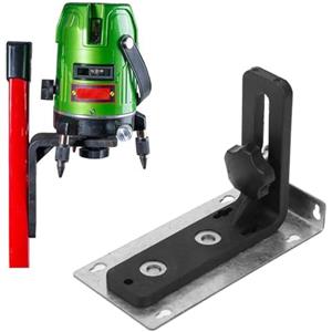 Fyearfly Staffa Magnetica da 5/8 Pollici, Staffa Magnetica A Livello Laser, Supporto di Livellamento Regolabile per Montaggio A Parete A L, Base di Posizionamento In Linea, per Strumenti Laser Accessori