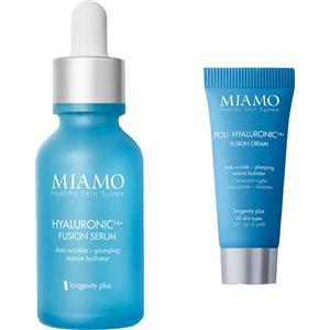 Miamo Hyaluronic 14 Kit Anti-Rughe: Siero Viso 30 ml e Crema Viso 5 ml - Idratante e Rimpolpante