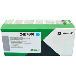Lexmark Cartuccia Toner Ciano 12.000 Pagine Originale 24B7606