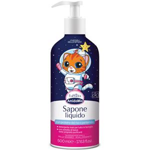 Euphidra Amido Mio Sapone Liquido 500 ml - Detergente Mani Delicato e Idratante per Adulti e Bambini