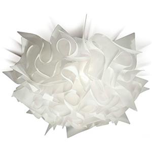Slamp Veli Lampada a Soffitto - Design Elegante in Opalflex, Luce Non Abbagliante e Montaggio Facile