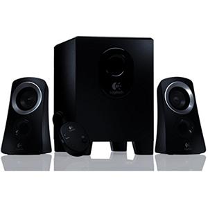 Logitech Z313 2.1 Sistema di Altoparlanti Multimediali con Subwoofer, Audio Full Range, 50 Watt, Bassi Potenti, Ingressi Audio 3.5 mm, ‎Presa UK, PC/PS4/Xbox/TV/Smartphone/Tablet