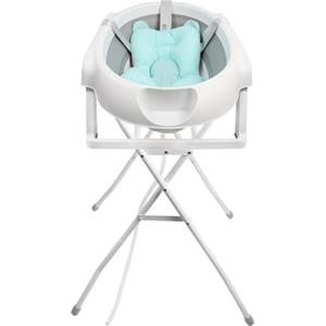 OHMG Vasca da bagno per neonati,pieghevole con supporto antiscivolo,per neonati,vaschetta bagnetto neonato,vasca neonato bagnetto,fasciatoio con vaschetta bagnetto (Grigio -66 * 61 * 82cm)