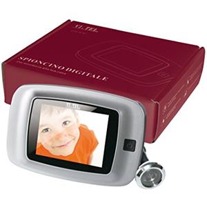 VI.TEL. E0399 12 Spioncino Digitale, Silver