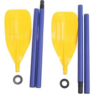 DAGLLGEW Remi per Barca, Confezione da 2, pagaie per Kayak Portatili, Pieghevoli e Staccabili da 45 Pollici, Remi in plastica Leggeri per Barche gonfiabili, Pesca, Viaggi, Canoa, Confezione da 2