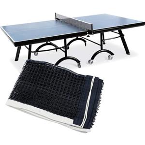 PIQIUQIU Rete di ricambio per ping pong, 180 x 15 cm, portatile, in nylon, per interni ed esterni, rete da ping pong universale, colore nero