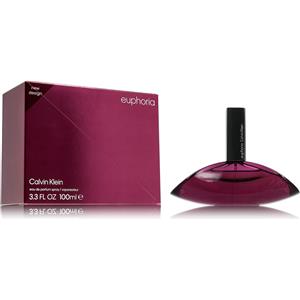 Calvin Klein Euphoria Eau de Parfum 100 ml Donna - Fragranza Orientale con Note di Caco, Melagrana, Fiore di Loto e Orchidea Nera