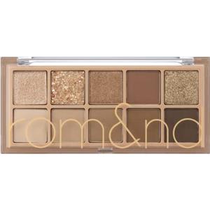 rom&nd Better Than Palette 102 g (02 Mahogany Garden) | Palette di ombretti opachi e scintillanti, varie 10 tonalità, lunga durata, High Pigme
