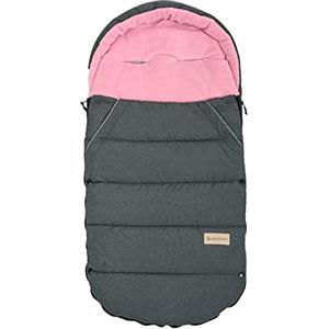 Altabebe AL2281P-78 Sacco Termico Invernale per Passeggino, grigio scuro-rosa