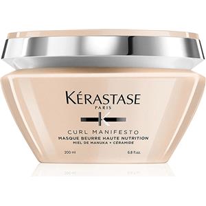 Kerastase Curl Manifesto Masque Beurre Haute Nutrition 200 ml Maschera ultra-ricca Idrata e ammorbidisce i ricci secchi e danneggiati Vasetto