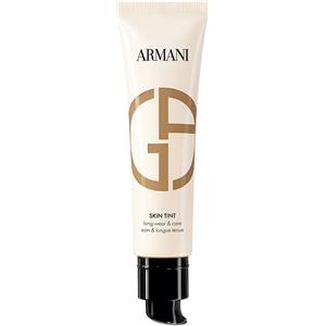Giorgio Armani Skin Tint Fondotinta Illuminante a Lunga Tenuta M4 - 30 ml, 24h Idratante con Perle Golden Hour