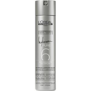 L'Oréal Professionnel Paris L'Oreal Hairspray Infinium Pure Strong 300ml - lacca inodore tenuta forte