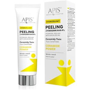 Apis Natural Cosmetics Apis CERAMIDE POWER Gel peeling viso - 100 ml - con acidi AHA ed estratto di neroli, rimuove le cellule morte, leviga e affina la pelle