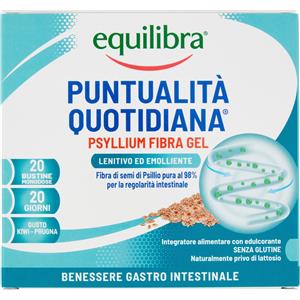 Equilibra Psyllium Fibra-gel Integratore Benessere Intestinale 20 Bustine