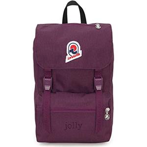Invicta Zaino INVICTA - JOLLY SOLID - SMALL, Viola - Ufficio, Viaggio e Tempo Libero - Tasca Porta PC - Zainetto Donna - 100% Eco Material