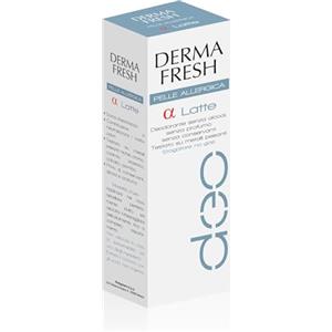 Dermafresh Alfa Pelle Allergica, Deodorante Latte Spray Ipoallergenico, Senza Alcol e Senza Profumo, 100 ml