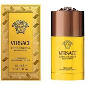 Versace Eros Energy Deodorant Stick 75ml - Deodorante Agrumato-Legnoso per Uomo Forte e Sicuro di Sé