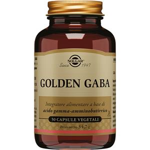 SOLGAR IT. MULTINUTRIENT SpA Golden gaba 50 capsule vegetali - SOLGAR - 940557958