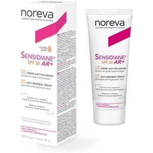 NOREVA SENSIDIANE AR CC Creme 40ml - Trattamento Uniformante SPF30 per Pelli Sensibili con Tecnologia Pure Color HD