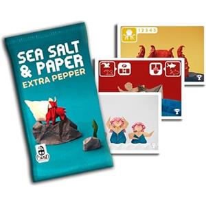 Cranio Creations - Sea Salt & Paper, Extra Pepper - Espansione del Gioco di Carte e Origami - Edizione in Lingua Italiana