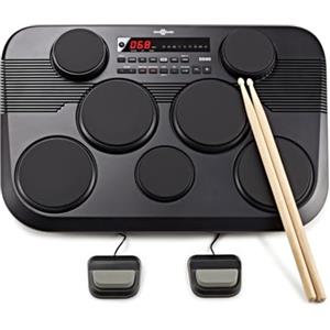 gear4music DD80 Batteria elettronica portatile Pads di Gear4music