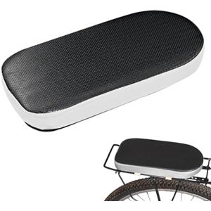 Lytonix Cuscino Posteriore per Bicicletta in PU, Seggiolino per Bici Confortevole, Cuscino del Sedile Posteriore Della Bicicletta, Morbido Cuscini per Biciclette, Seggiolino Bici per Adulti e Bambini