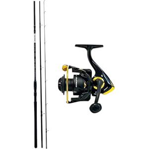 Kolpo combo per la pesca inglese con canna tre zezioni + mulinello kolpo most