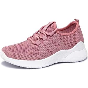 SSERHEHK Donna Sneaker Ginnastica Casual Tennis Piattaforma Sneakers Sportive Outdoor Running Fitness Sneaker Passeggio Scarpe SportiveH66 Pink 36