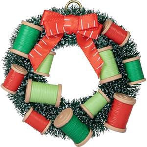 Hallmark Keepsake Ornamento natalizio 2024, We Needle Little Christmas, regali per artigiani