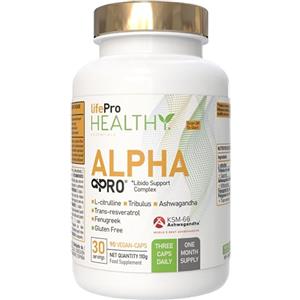 LP HEALTHY ESSENTIALS Tribulus Terrestris 90% Saponine Alpha Pro Formula 5 in 1 con Ashwagandha KSM 66 Fieno Greco L-Citrullina e Resveratrolo Supporto Naturale a Energia Quotidiana
