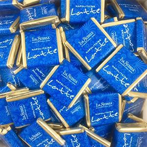 La Suissa Cioccolatini al Latte Napolitains La Suissa g 500 - Cioccolatini di Cortesia Senza Glutine