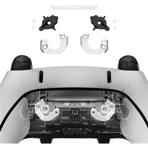 eXtremeRate Modulo Ricambio Kit Magnetico per ps5 Edge Controller Tasti Posteriori Palette,Kit Riparazione Metallo Magnetico per ps5 Edge Joystick Pulsanti Aggiutivi-Senza Palette