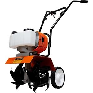Generico Motozappa a Scoppio 2 Tempi 52cc - Potente e Compatta, Larghezza 30cm, Profondità 15cm, Zappette in Acciaio Rinforzato