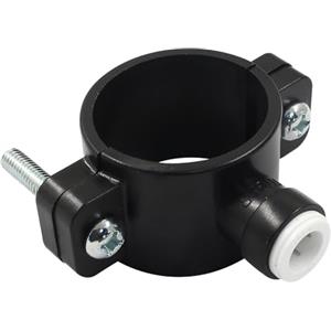 Waziaqoc Valvola di scarico a sella per sistema di osmosi inversa sottolavello, attacco rapido, 3/8, confezione da 1