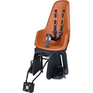 BOBIKE 8012200019 - Seggiolino posteriore ONE MAXI con sistema 1P&E-BD per bicicletta con ruote da 26" a 29" con attacco sul tubo di sterzo e portapacchi in colore Marrone Cioccolato